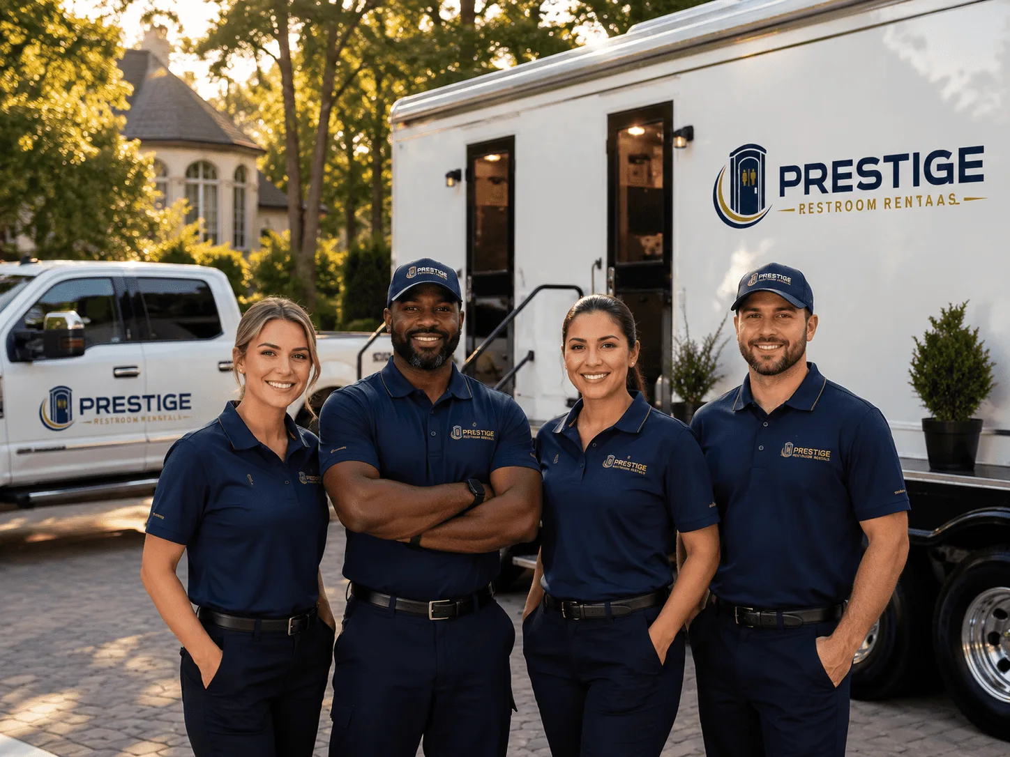 Trusted Luxury Portable Restrooms company in Crowell, TX